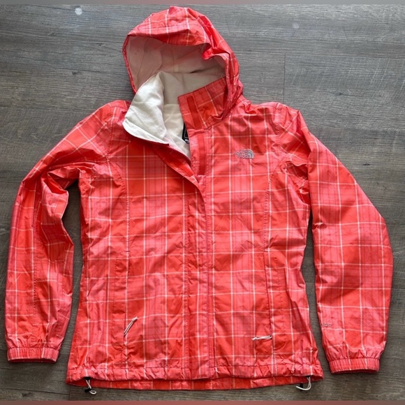The North Face Resolve Plaid Hyvent Rain/Wind Jacket. Sz M - Picture 1 of 11